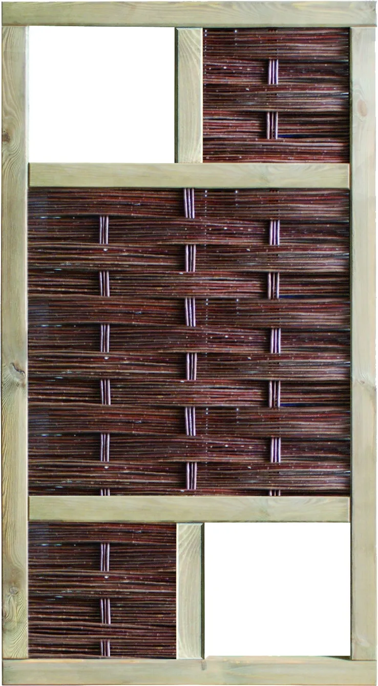 LABO-Weidengeflechtzaun 3D