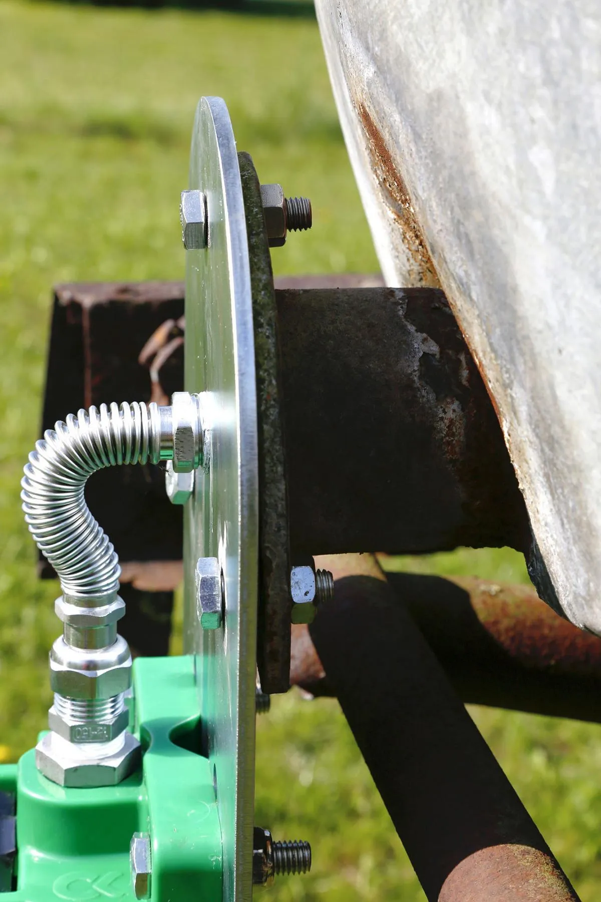 Adapterplatte f. Tr&auml;nkebecken