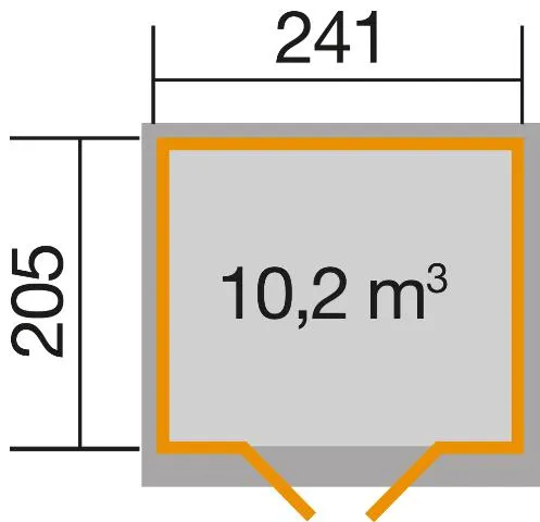 BBH 28 mm,218 Gr. 1 anthrazit