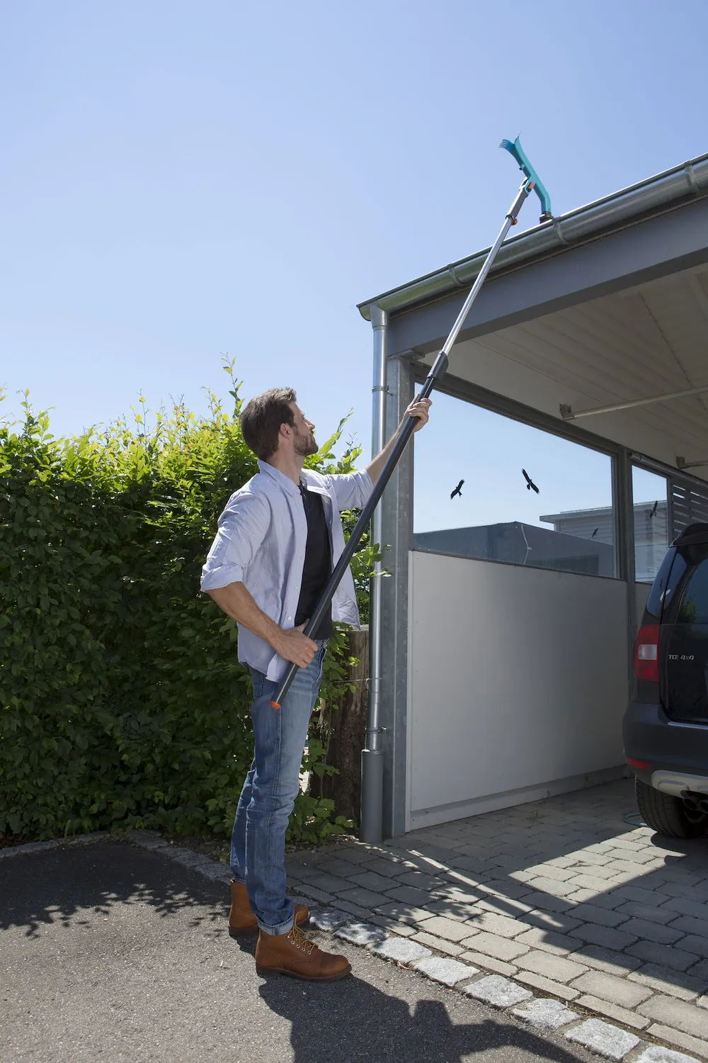 combisystem-Dachrinnenreiniger