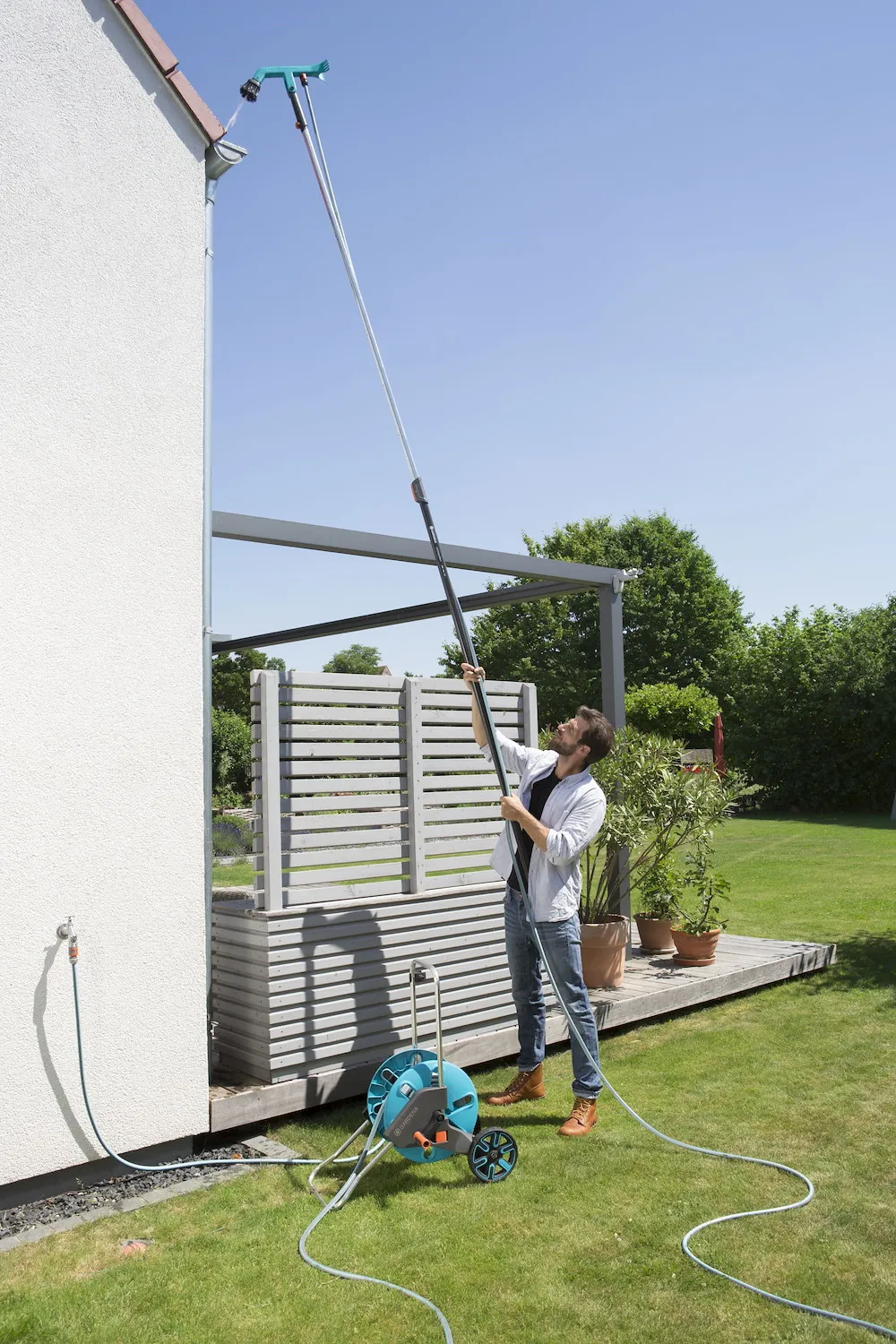 combisystem-Dachrinnenreiniger