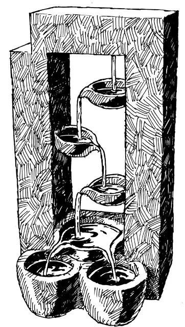 Wasserspiel Bern, Polyresin, Wasserspiel Bern, Polyresin,