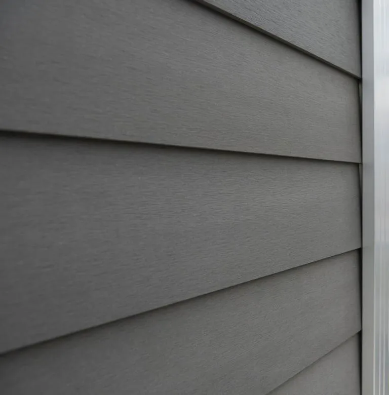 SK&Auml;R WPC-Steckzaun Anthr.