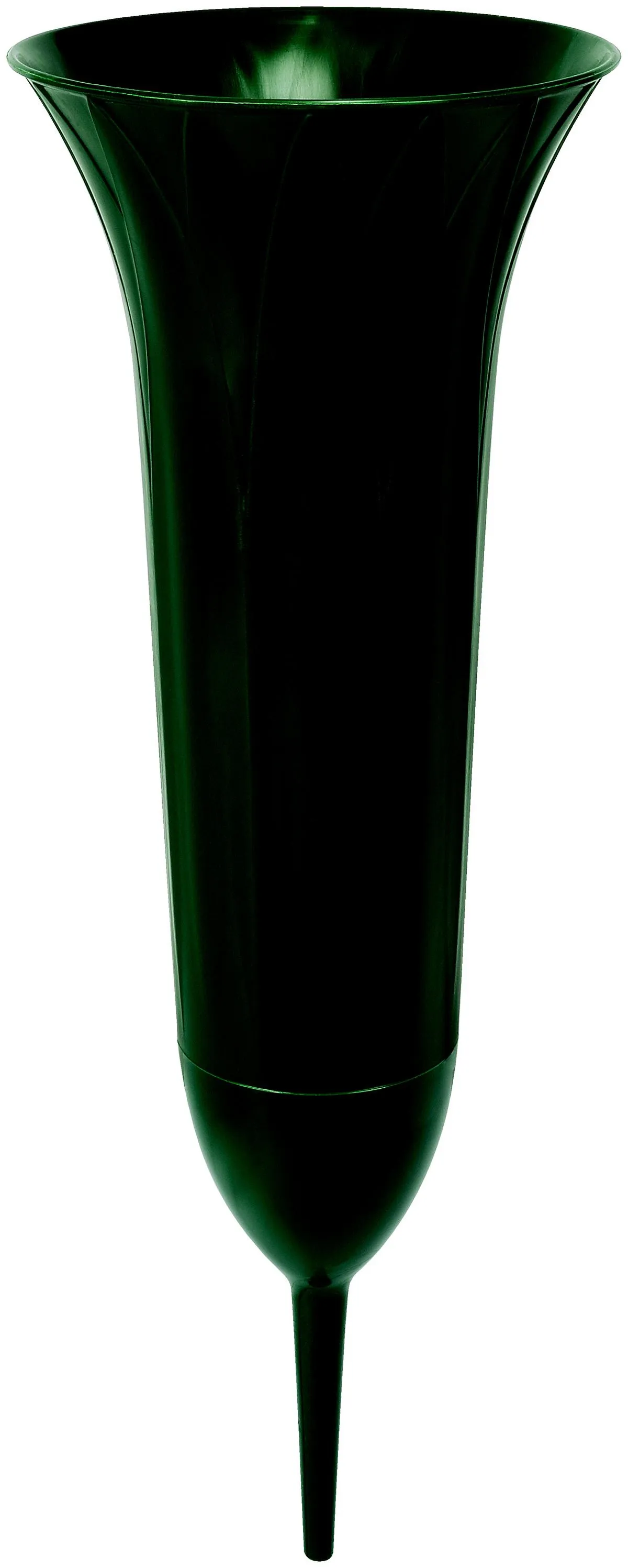 Grabvase 37 cm du.-gr&uuml;n