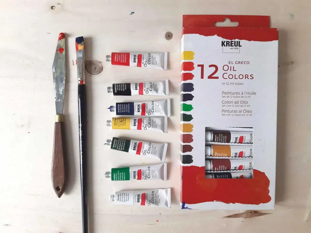 El Greco Feine &Ouml;lfarben 12er