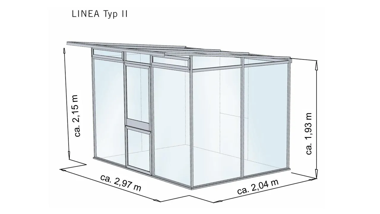Gew&auml;chshaus Linea II