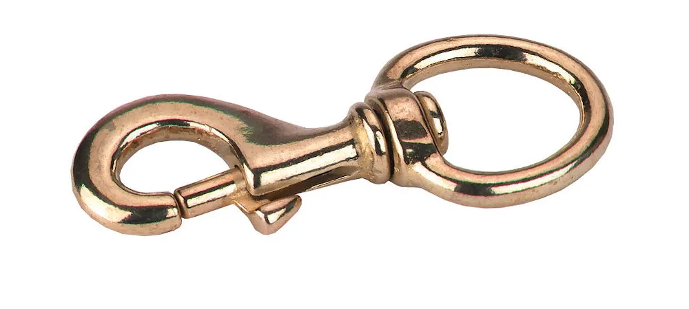 Karabinerhaken, Messing schwer