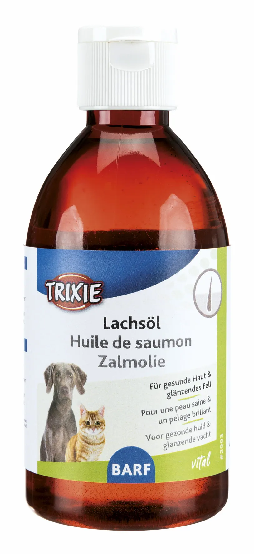 Lachs&ouml;l, Hund/Katze