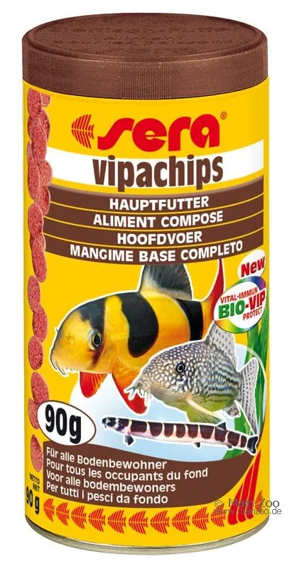 sera Vipachips Nature 250 ml