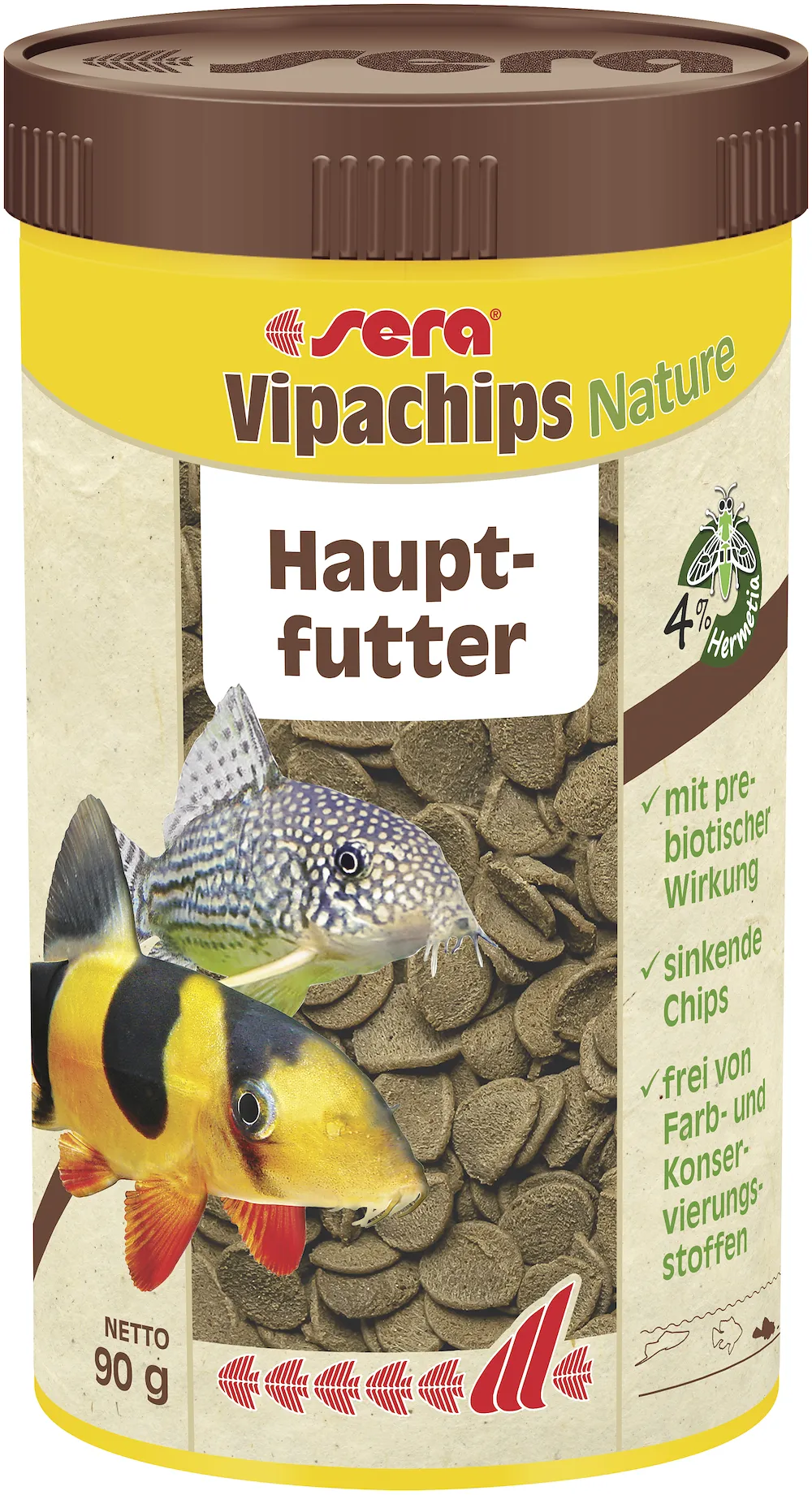 sera Vipachips Nature 250 ml