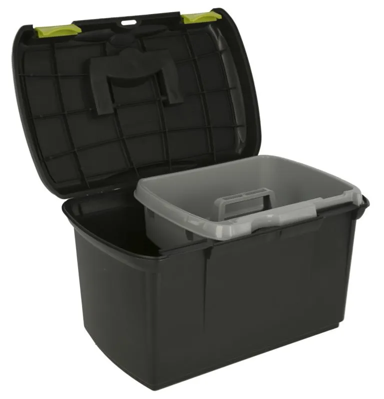 Putzbox schwarz / pistazie