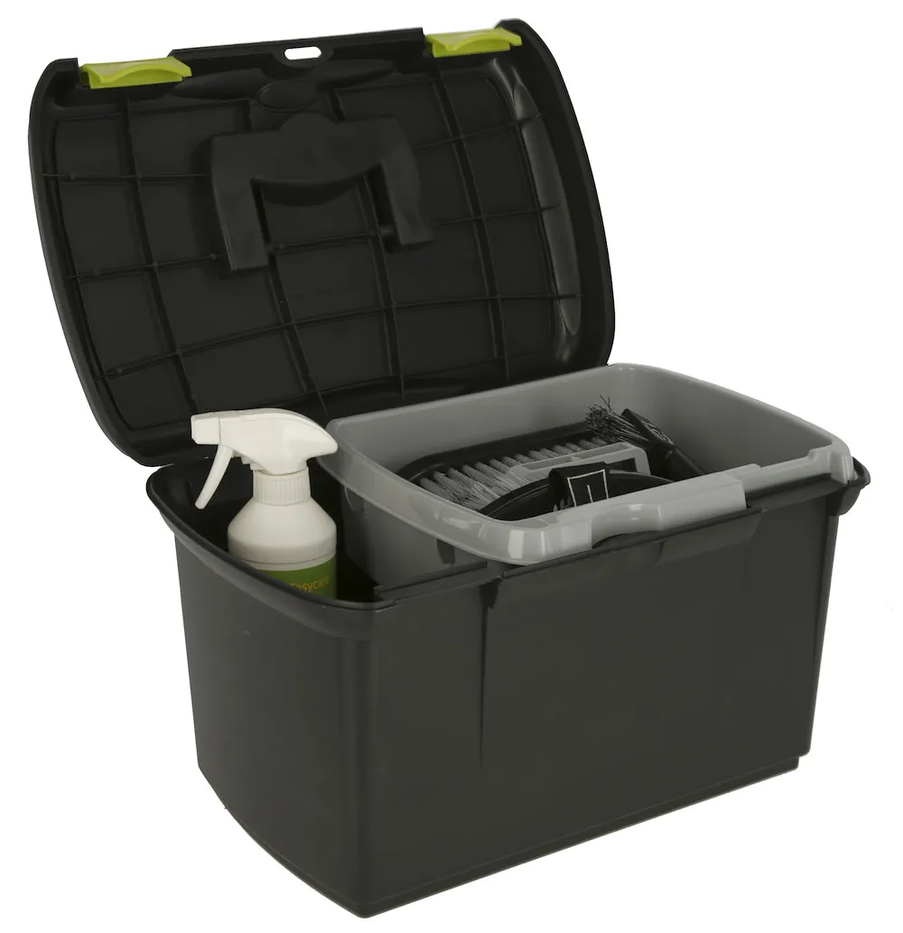 Putzbox schwarz / pistazie