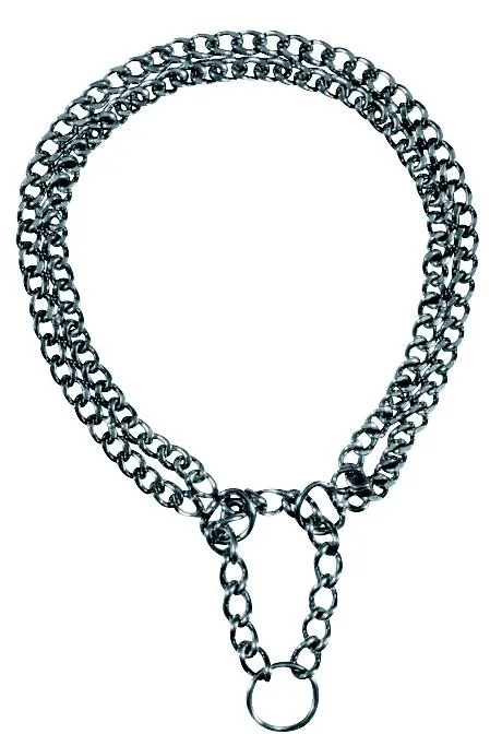 Doppelhalskette 2mm, 40cm
