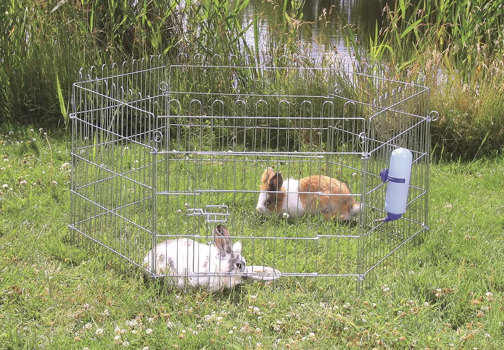 Freilaufgehege, 6 Elemente,