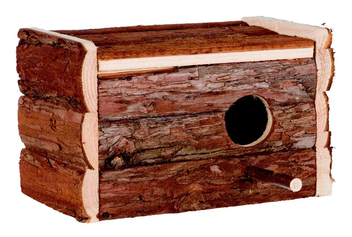 Nistkasten, Naturholz,