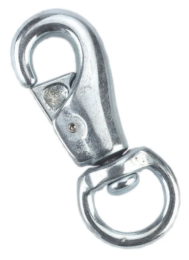 Karabinerhaken mit Wirbel,