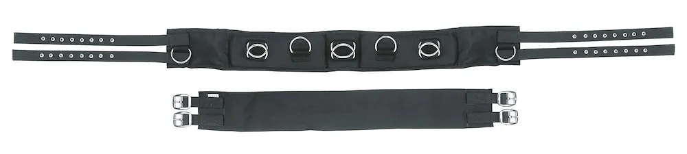 Longiergurt, breit, 9 Ringe