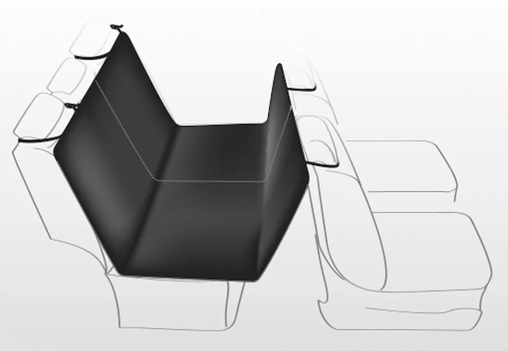 Auto-Schondecke m.Seitenteilen