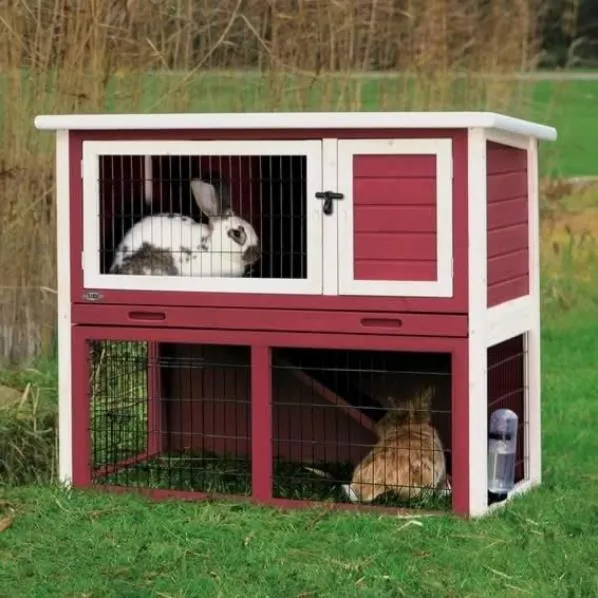 KLEINTIERSTALL MIT FREILAUF-