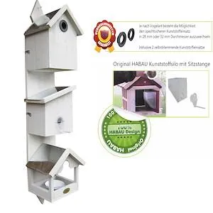 Vogelstation Triple mit