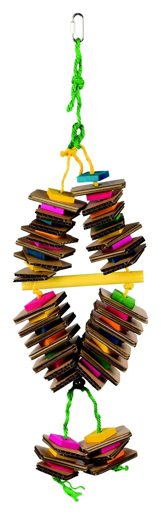 Holzspielzeug mit Pappe