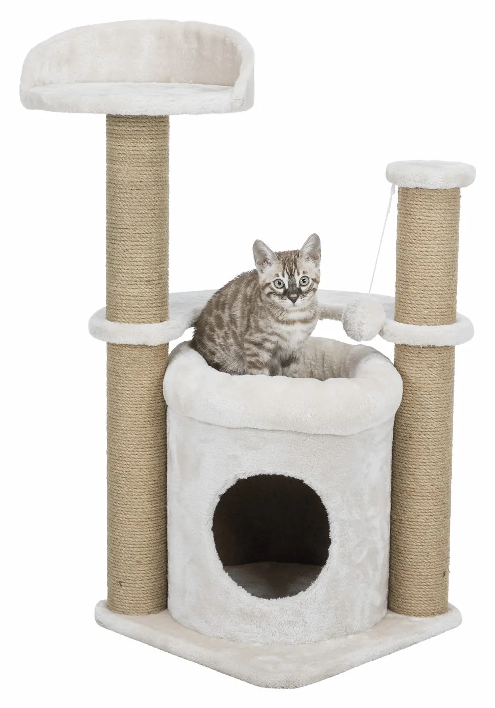 Kratzbaum Nayra, 83 cm, beige