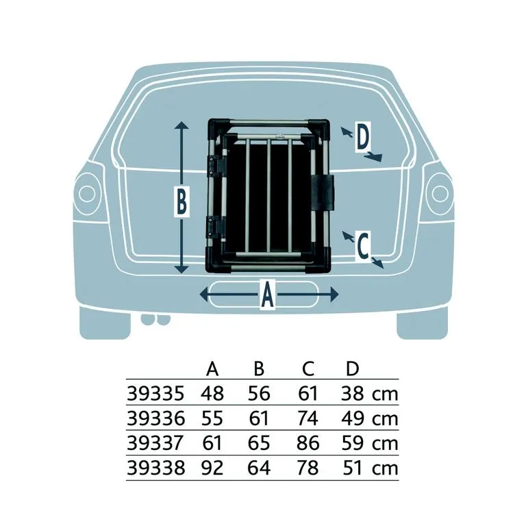 Transportbox, Aluminium,