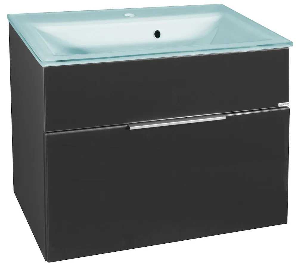 Glaswaschtisch, mintgr&uuml;n