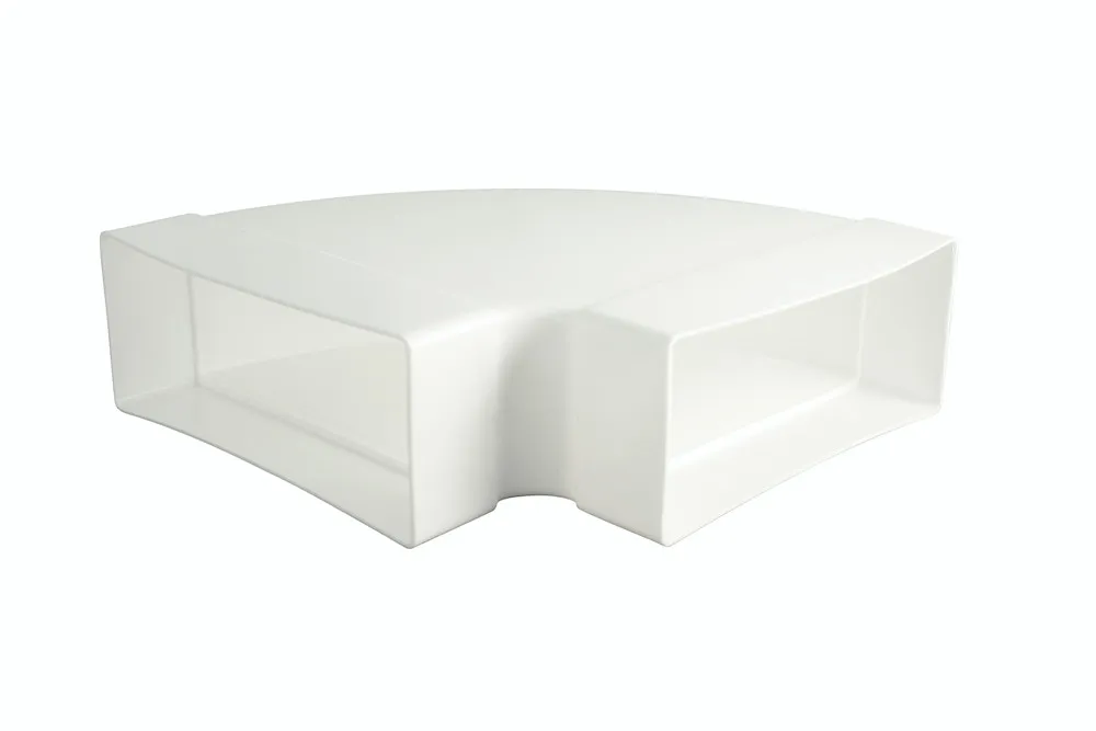 Bogen 90&deg; waagerecht f&uuml;r