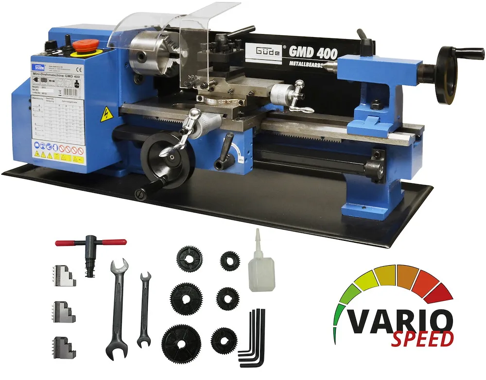 Mini-Drehmaschine GMD 400