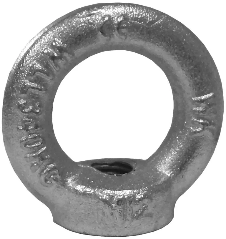 Ringmutter, verzinkt, DIN 582