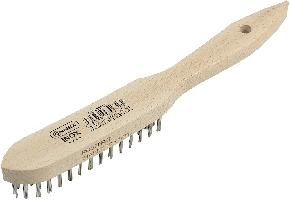 Stahl-Drahtb&uuml;rste 4rhg.