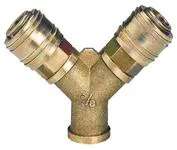 Verteiler, 2 Schnellkupplungen