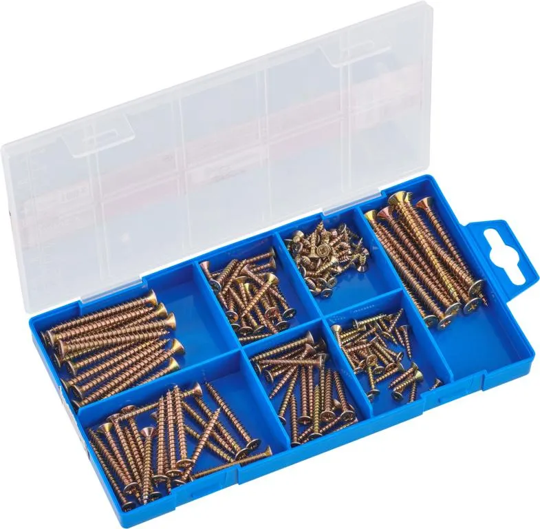 Spanplattenschrauben-Sortiment