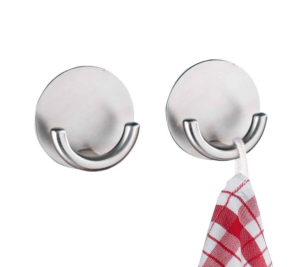 Edelstahl Wandhaken Rondo matt