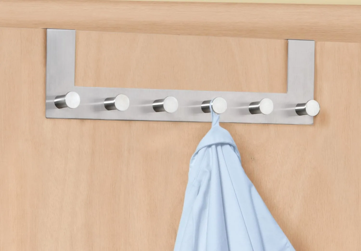 T&uuml;rgarderobe Celano Edelstahl