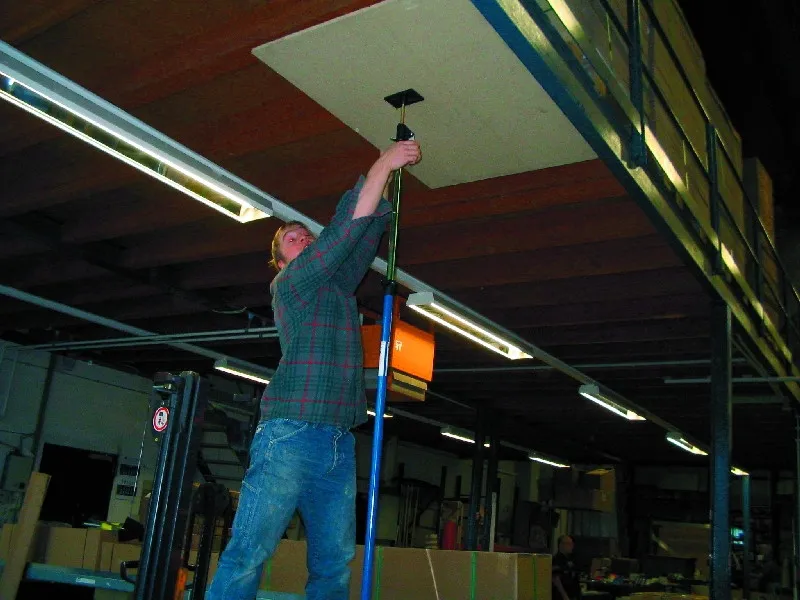 Einhand-Decken-St&uuml;tze Profi