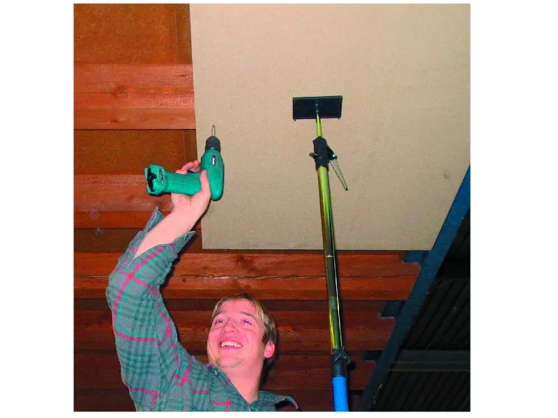 Einhand-Decken-St&uuml;tze Profi