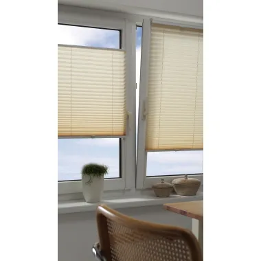 Easyfix Plissee mit 2 Bedien-