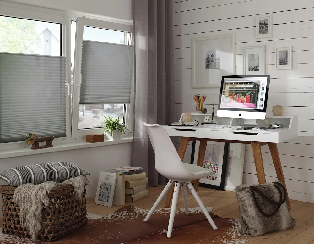 Easyfix Plissee mit 2 Bedien-