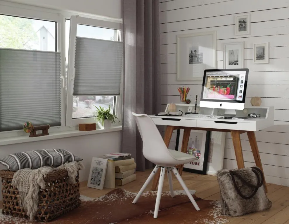 Easyfix Plissee mit 2 Bedien-