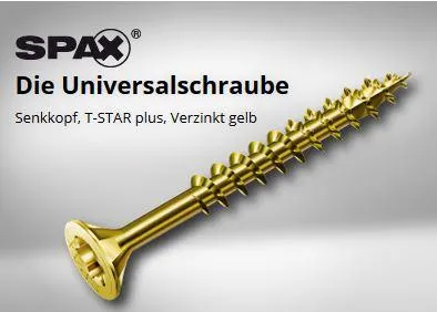 SPAX Senk T-STAR plus WIROX