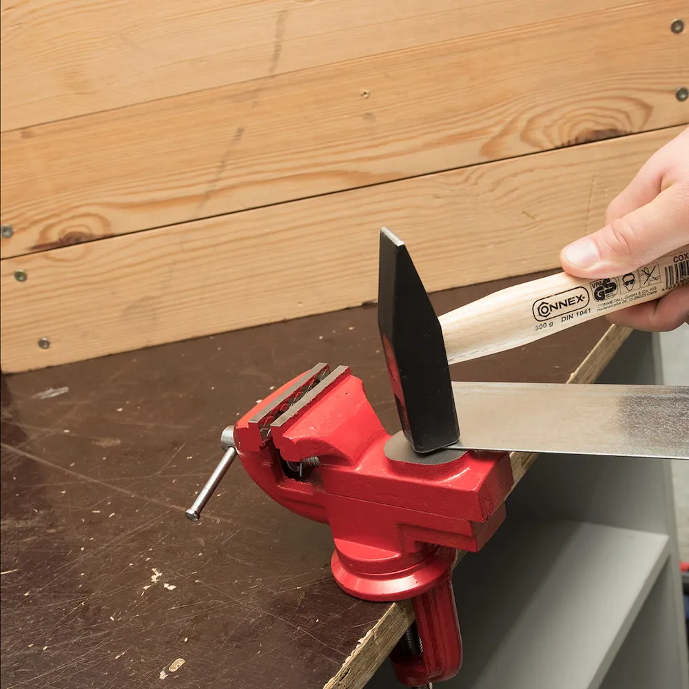 Bastler-Schraubstock drehbar