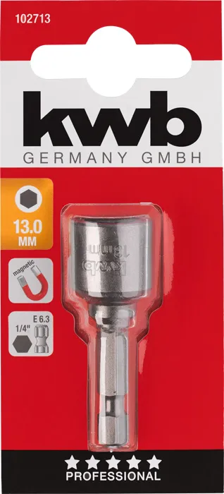 Steckschl&uuml;ssel magnetisch E6.3