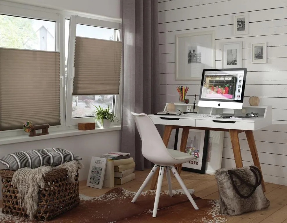 Easyfix Plissee mit 2 Bedien-