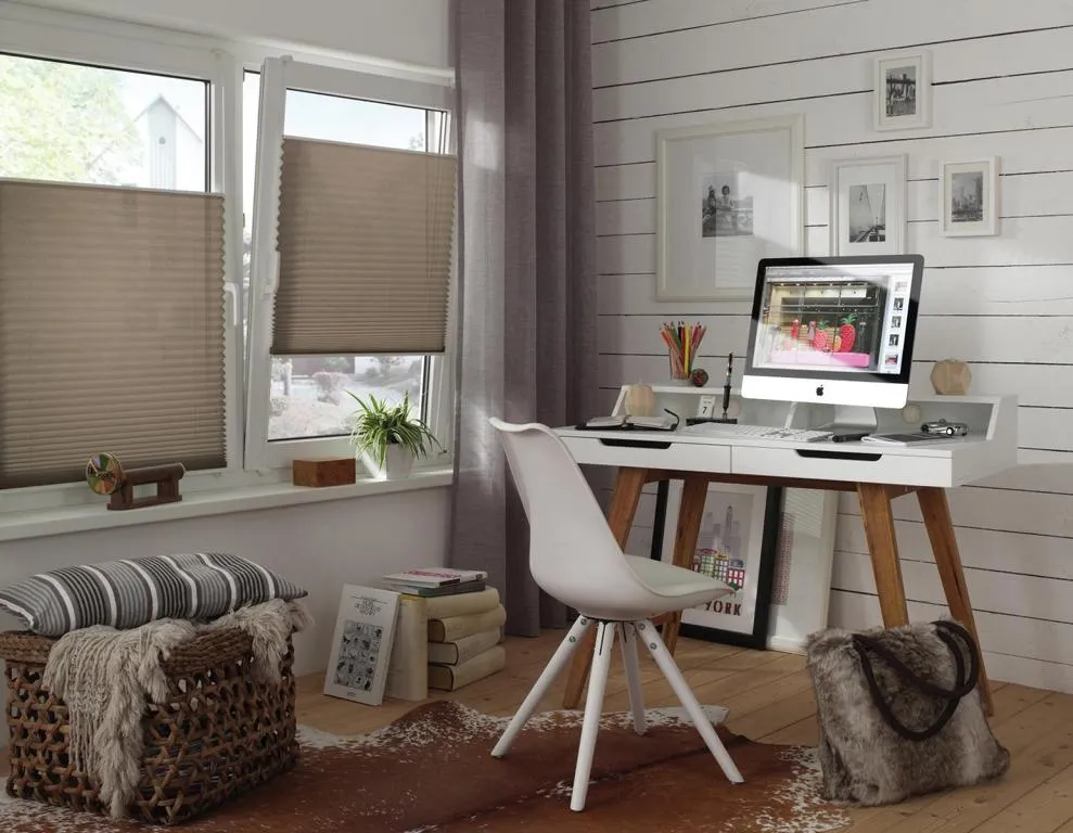 Easyfix Plissee mit 2 Bedien-