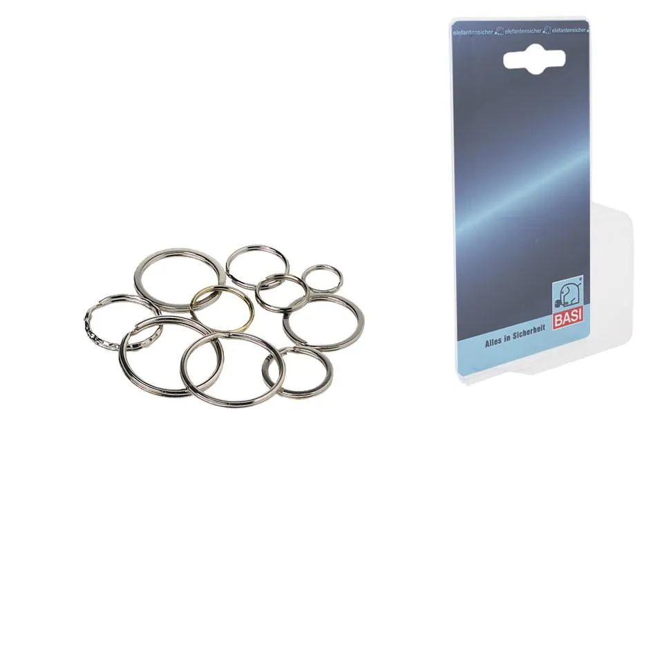 15 x Schl&uuml;sselringe
