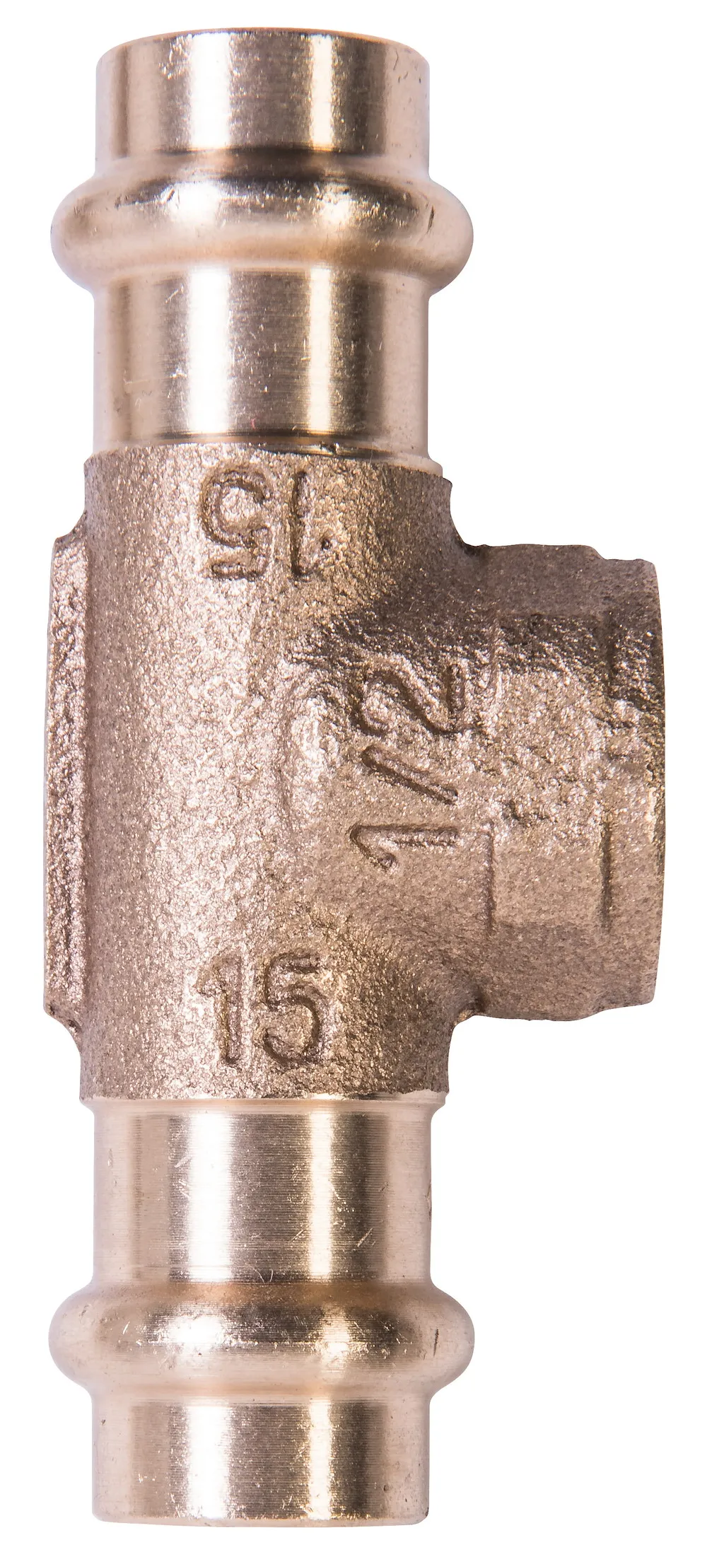 Press T-St&uuml;ck IG 15-1/2''-15mm