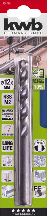HI-NOX HSS-Spiralbohrer