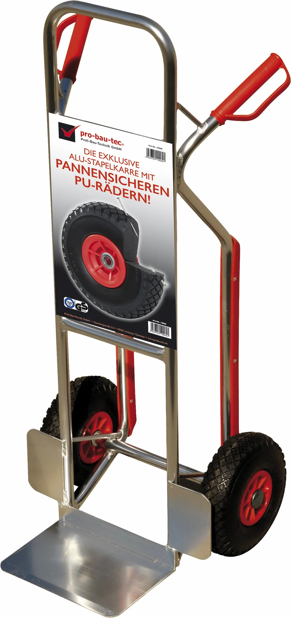 Aluminium Stapelkarre